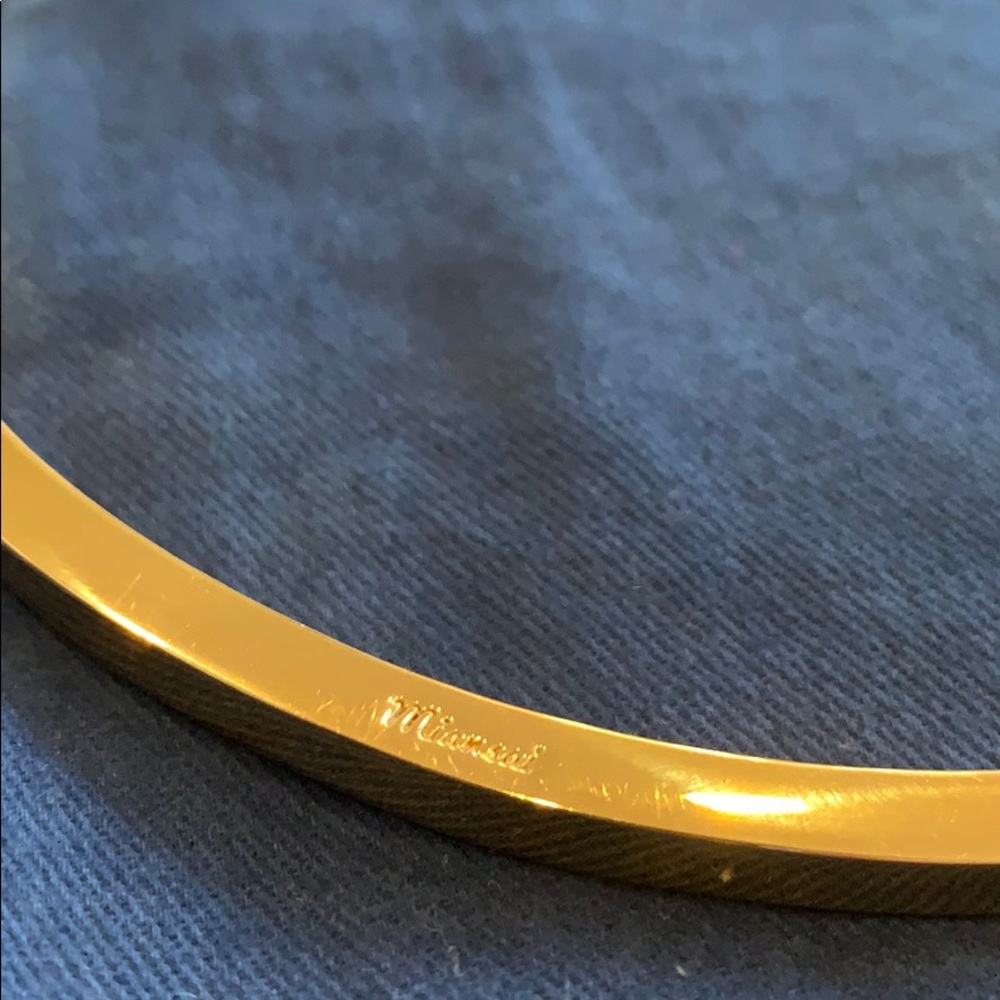 Miansai screw cuff rose gold choker necklace - Picture 3 of 4